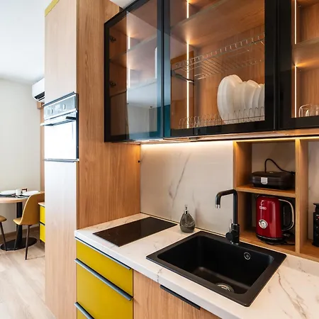 Lägenhet The Hidden Jewel - Cozy & Modern Bukarest